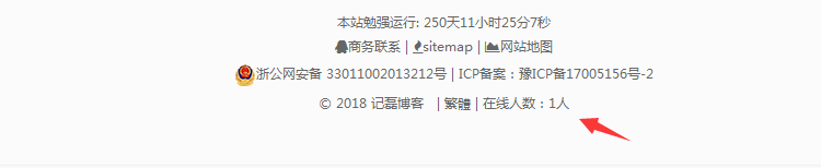 图片[1]-wordpress技巧首页显示访客在线人数统计纯代码实现-轻刻年轮