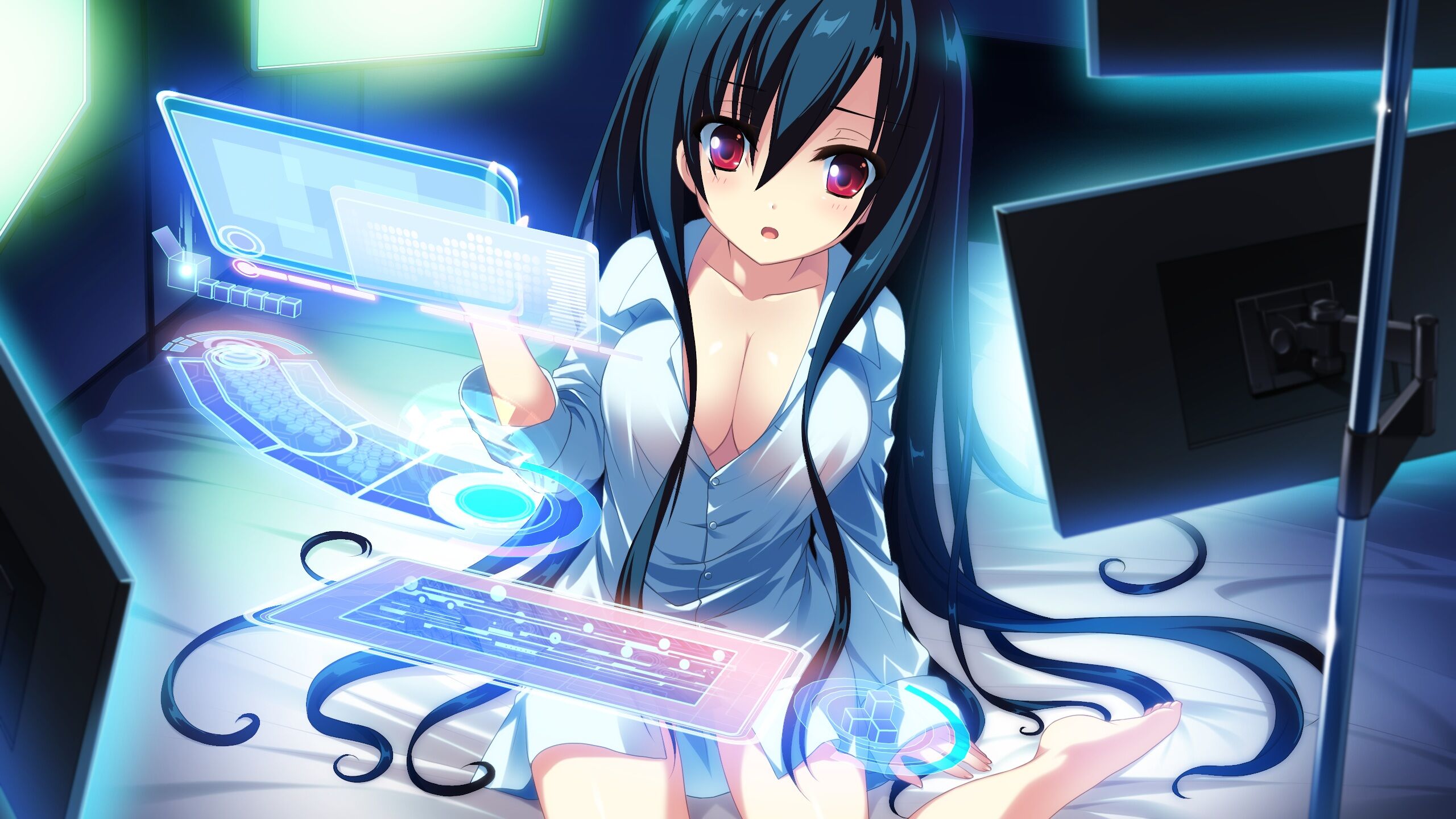 二次元动漫风格网站引导页html5源码分享-轻刻年轮