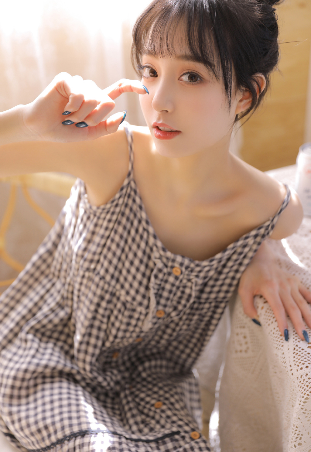 图片[9]-日系美女元气清纯-校园气息风格图片图集-轻刻年轮