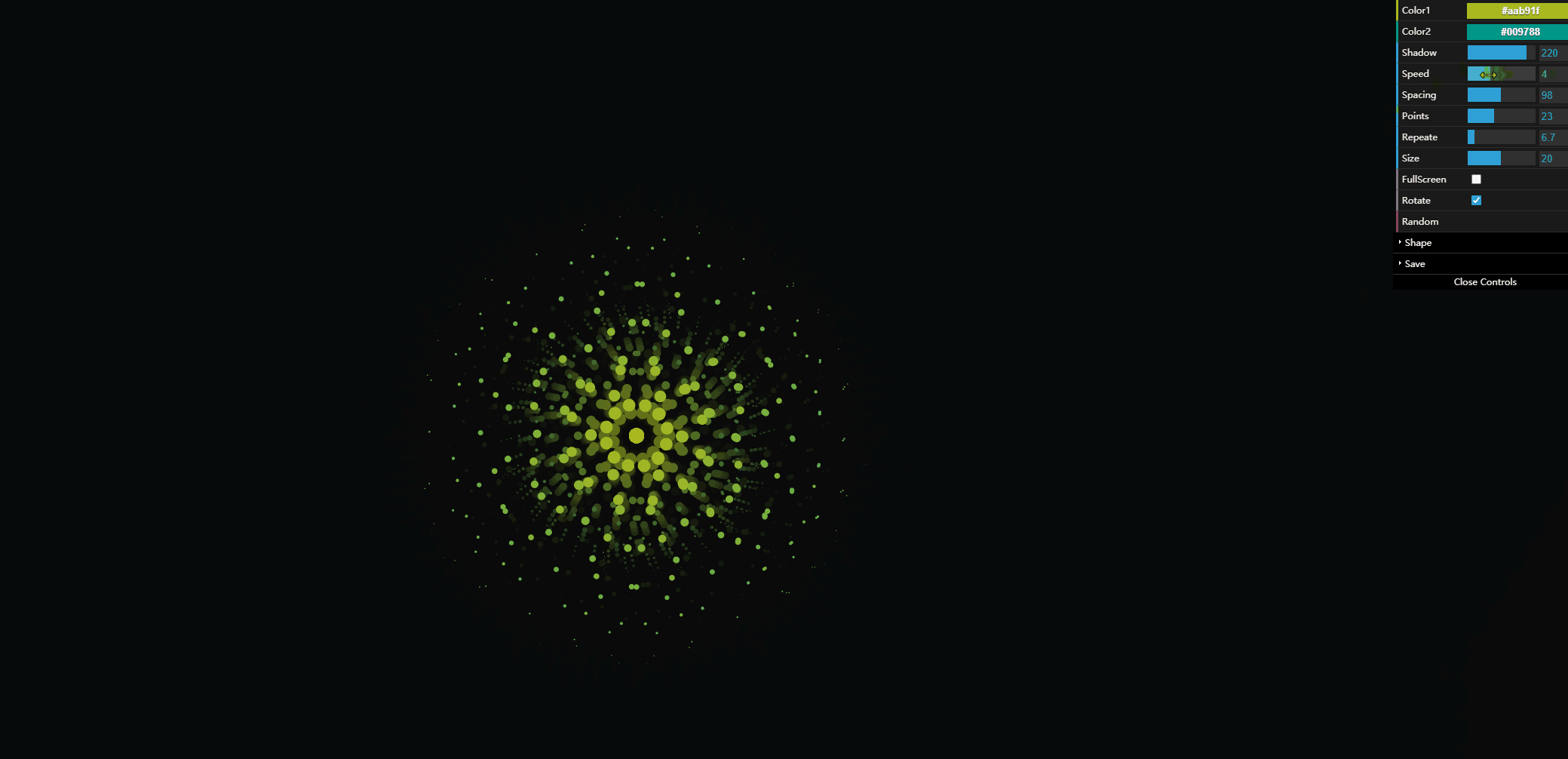 图片[2]-粒子发射器有趣的HTML源码代码动态特效制作源码粒子源码-轻刻年轮