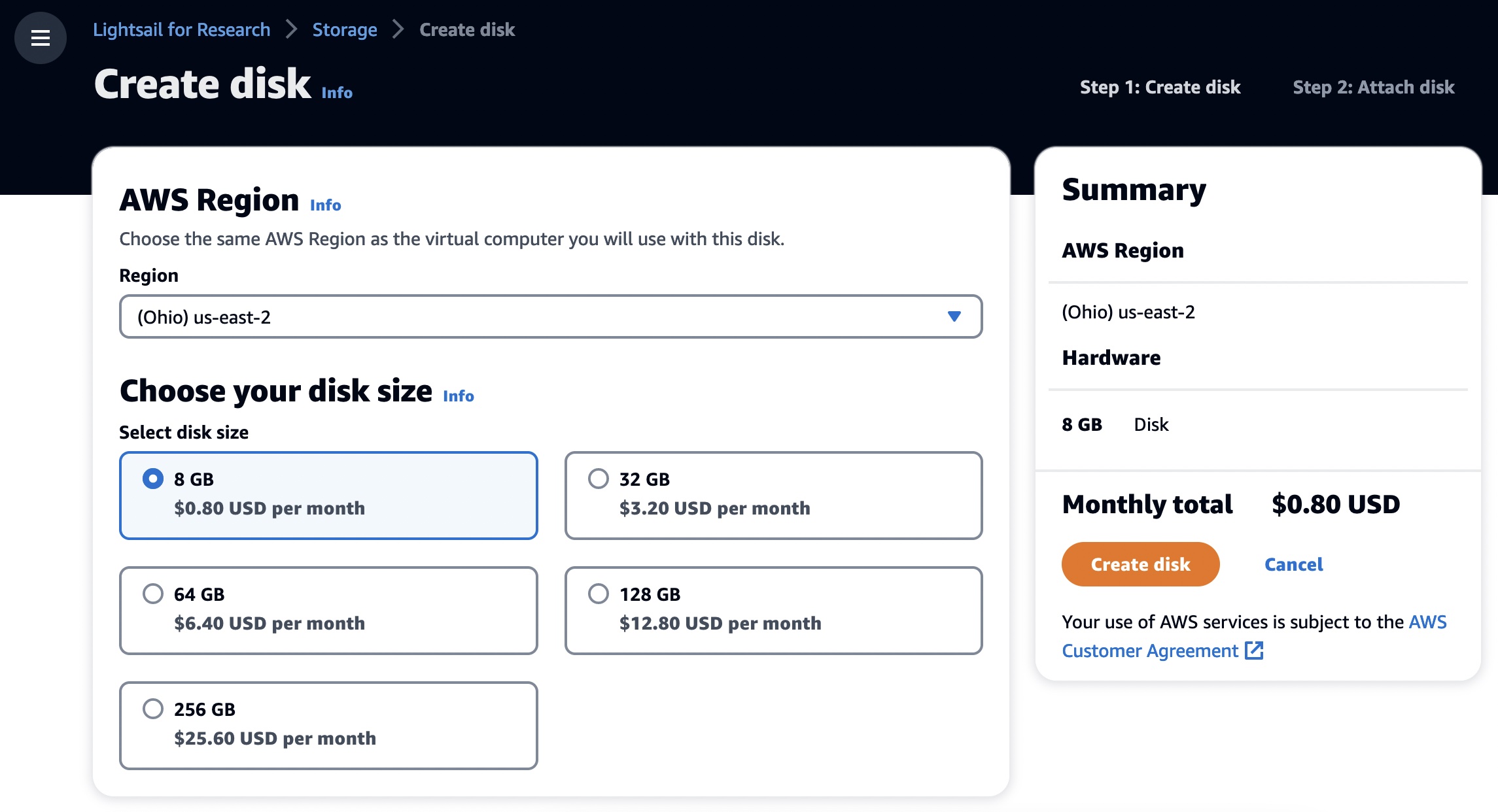 图片[5]-采用一体化研究环境的 Amazon Lightsail for Research-轻刻年轮